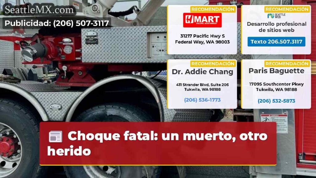 Choque fatal: un muerto, otro herido