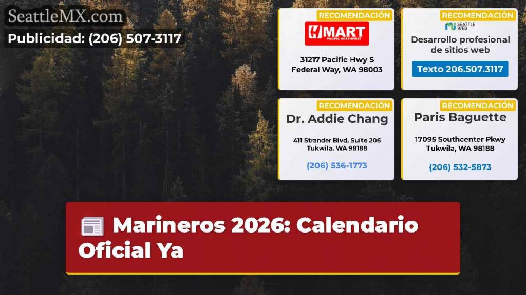 Marineros 2026: Calendario Oficial Ya