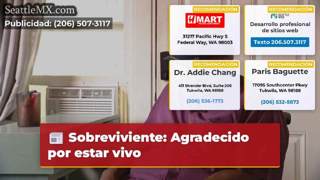 Sobreviviente: Agradecido por estar vivo