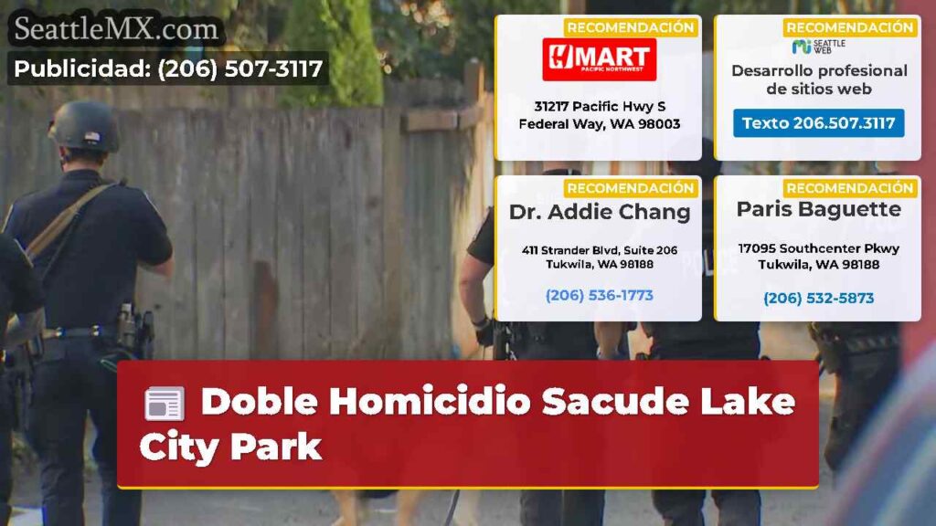 Doble Homicidio Sacude Lake City Park