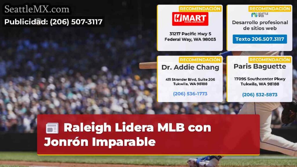 Raleigh Lidera MLB con Jonrón Imparable