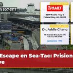 Escape en Sea-Tac Prisionero huye
