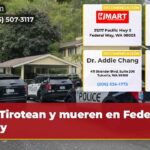Tirotean y mueren en Federal Way