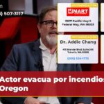 Actor evacua por incendios en Oregon