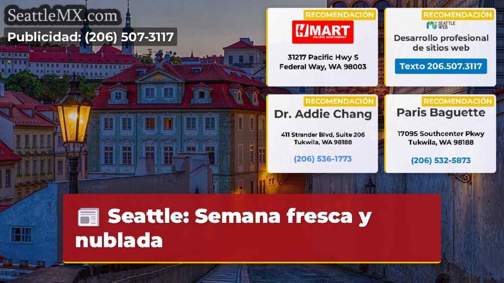 Seattle: Semana fresca y nublada