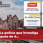 La policía que investiga después de d…
