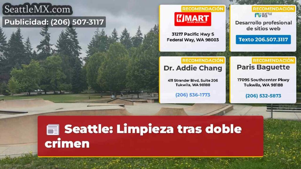 Seattle: Limpieza tras doble crimen