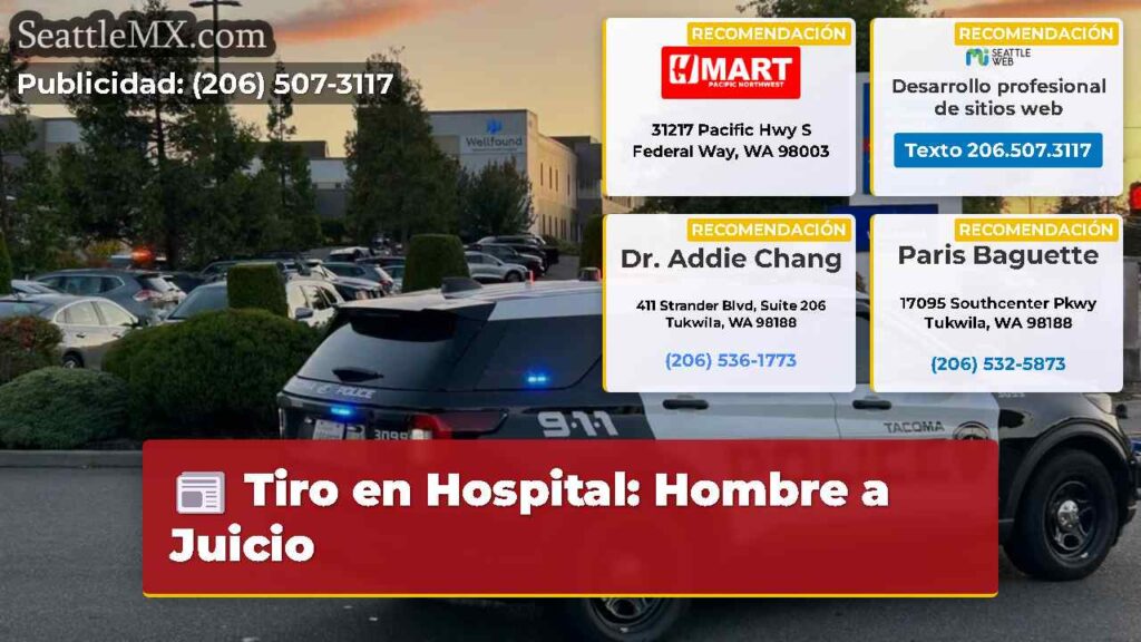 Tiro en Hospital: Hombre a Juicio