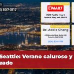 Seattle Verano caluroso y soleado