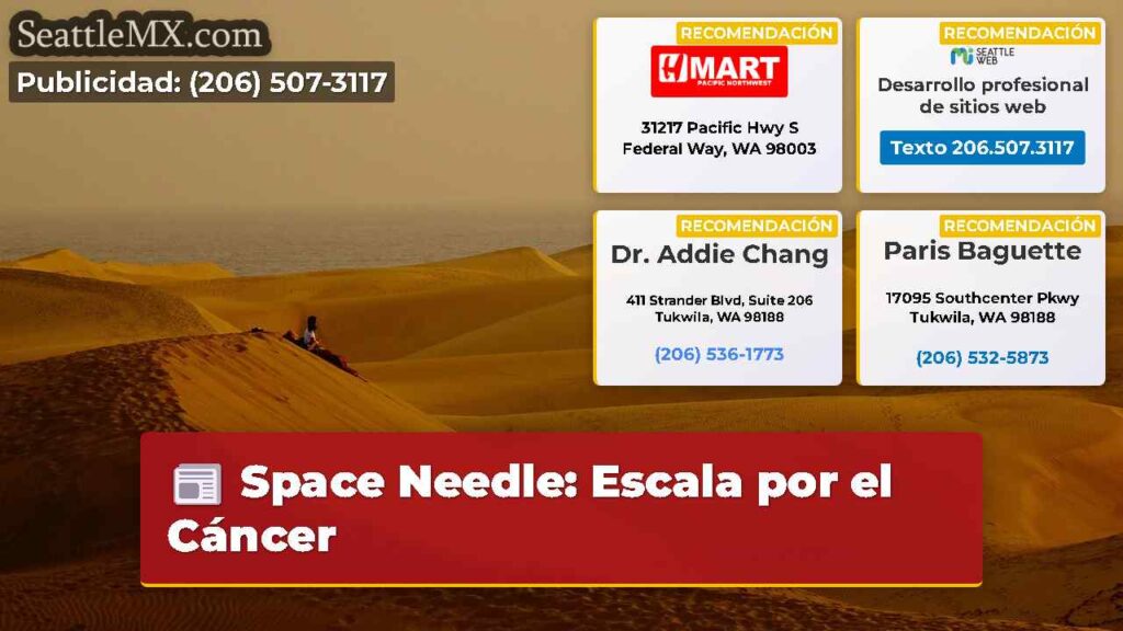 Space Needle: Escala por el Cáncer