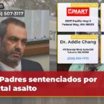 Padres sentenciados por brutal asalto