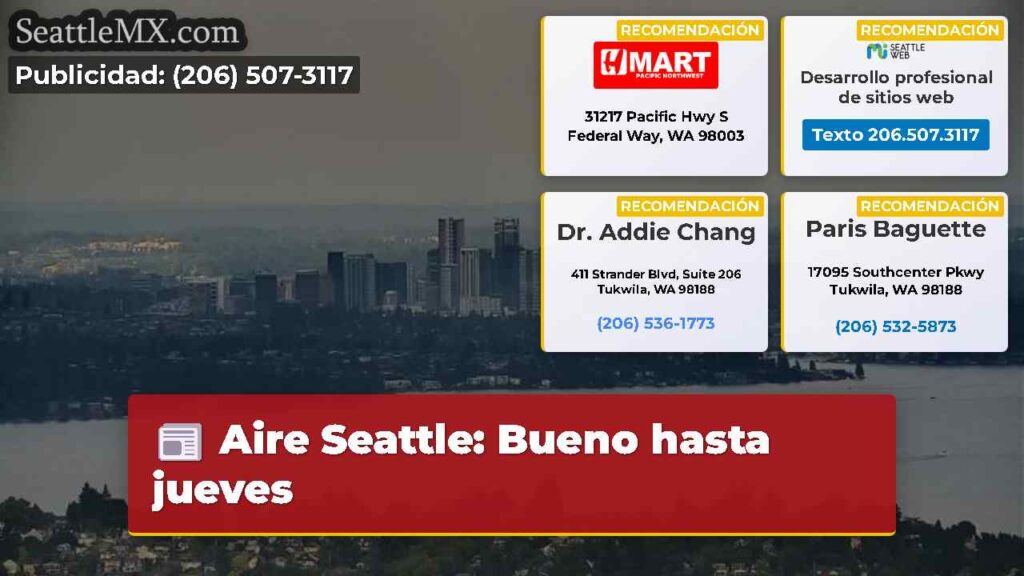 Aire Seattle: Bueno hasta jueves
