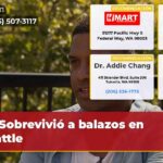 Sobrevivió a balazos en Seattle