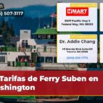Tarifas de Ferry Suben en Washington