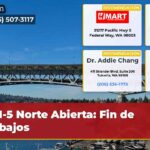 I-5 Norte Abierta Fin de Trabajos