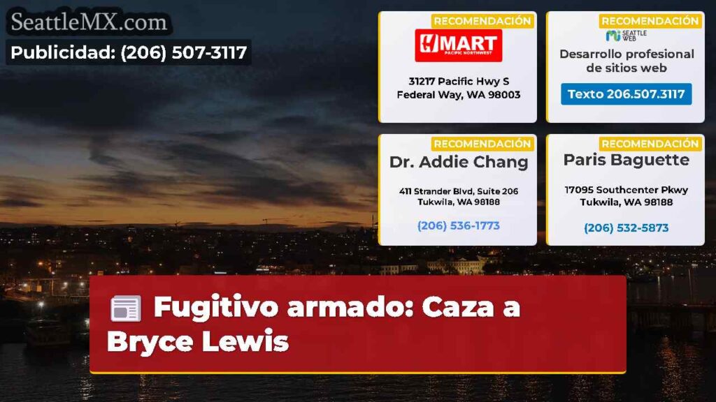Fugitivo armado: Caza a Bryce Lewis