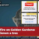 Tiro en Golden Gardens Detienen a tres