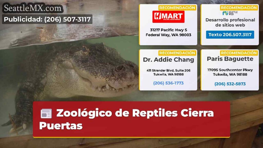 Zoológico de Reptiles Cierra Puertas