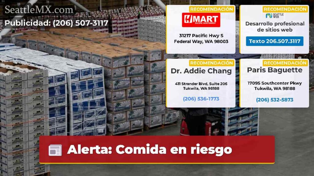 Alerta: Comida en riesgo