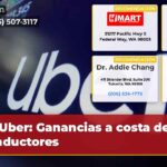 Uber Ganancias a costa de conductores