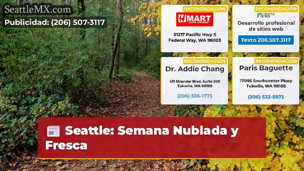 Seattle: Semana Nublada y Fresca