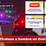 Tirotean a hombre en Everett