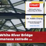 White River Bridge permanece cerrado …