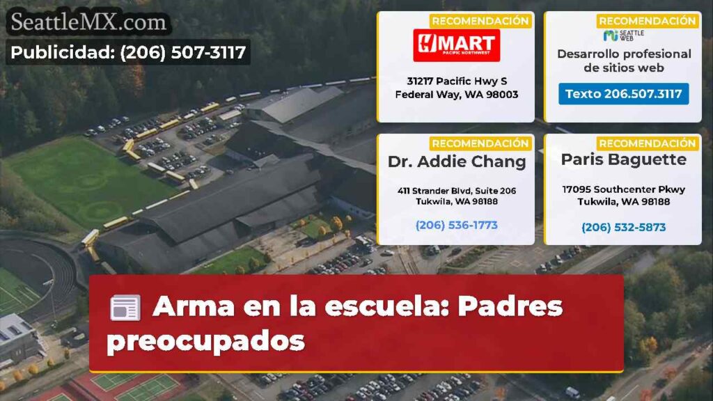 Arma en la escuela: Padres preocupados