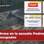 Arma en la escuela Padres preocupados