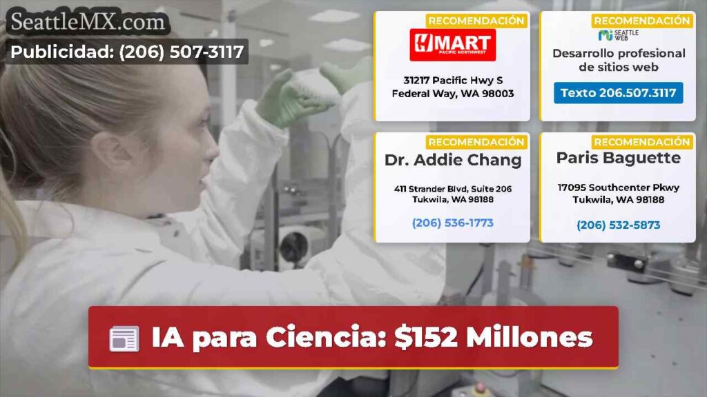 IA para Ciencia: $152 Millones