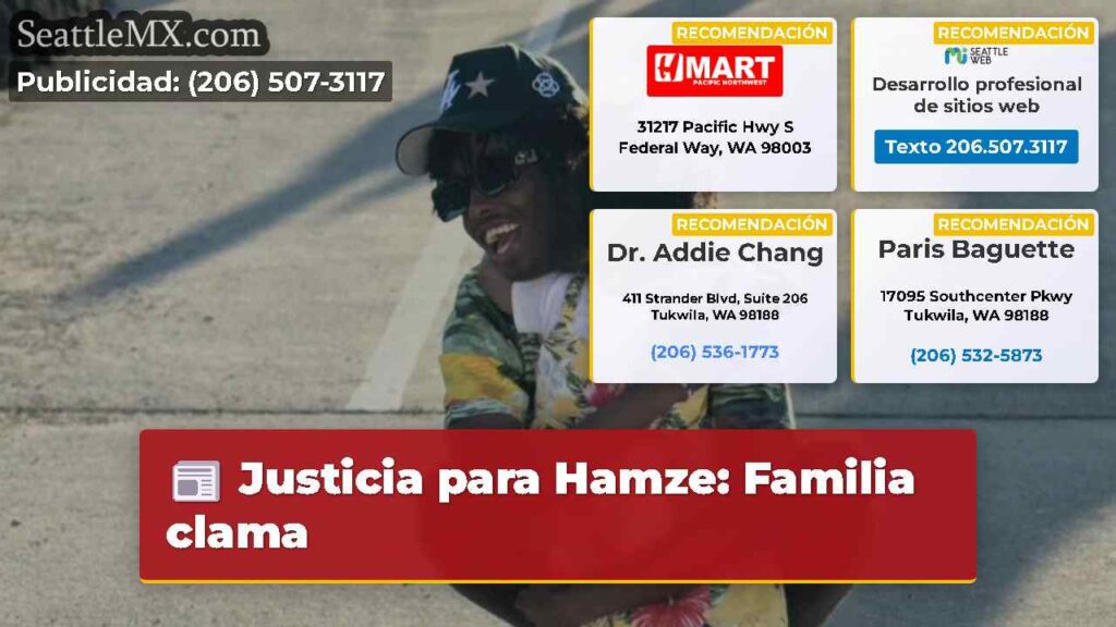 Justicia para Hamze: Familia clama