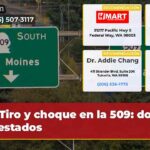 Tiro y choque en la 509 dos arrestados