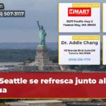 Seattle se refresca junto al agua