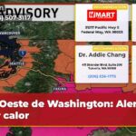 Oeste de Washington Alerta por calor