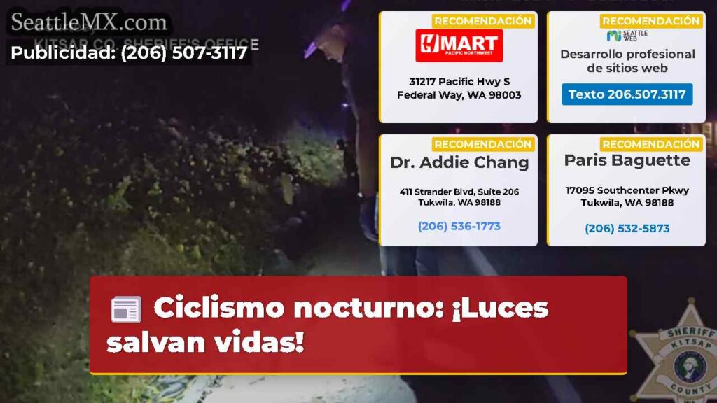 Ciclismo nocturno: ¡Luces salvan vidas!