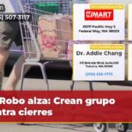 Robo alza Crean grupo contra cierres