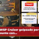 WSP Cruiser golpeado por presunto con…