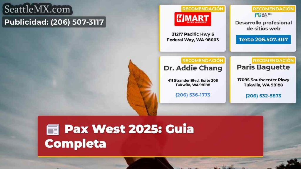 Pax West 2025: Guia Completa