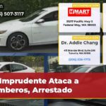 Imprudente Ataca a Bomberos Arrestado