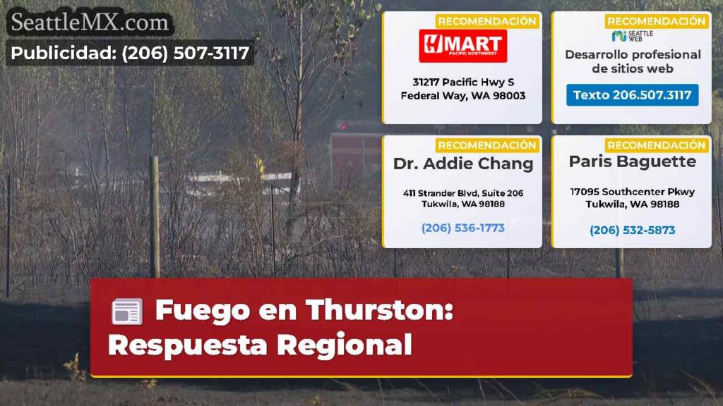 Fuego en Thurston: Respuesta Regional