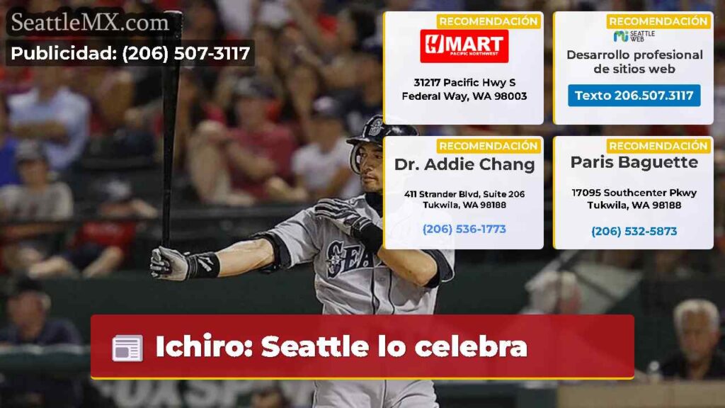 Ichiro: Seattle lo celebra
