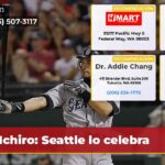 Ichiro Seattle lo celebra