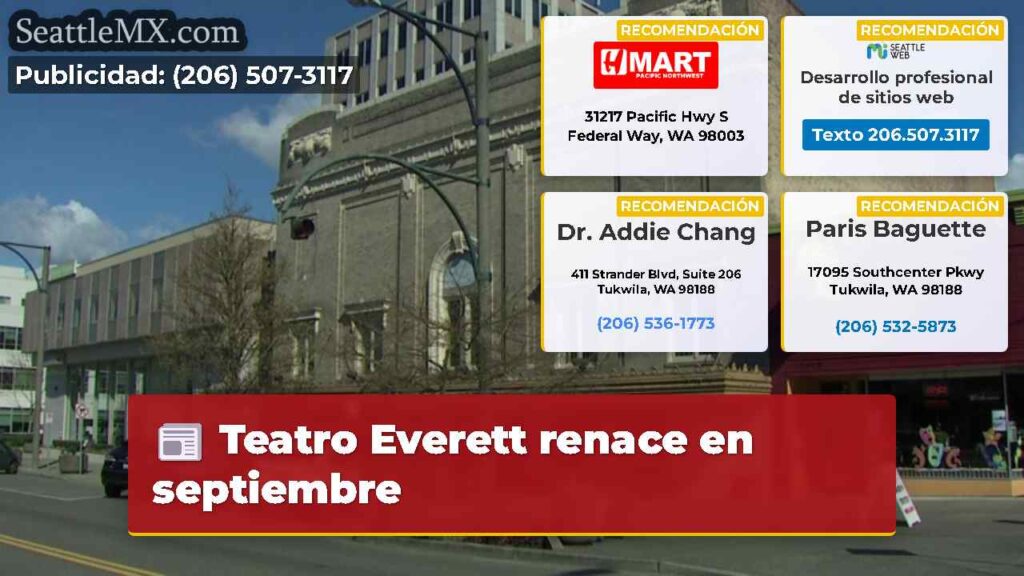 Teatro Everett renace en septiembre
