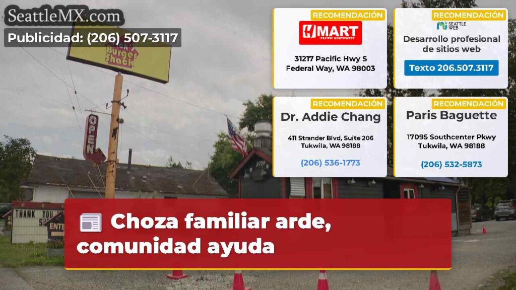 Choza familiar arde, comunidad ayuda