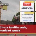 Choza familiar arde comunidad ayuda