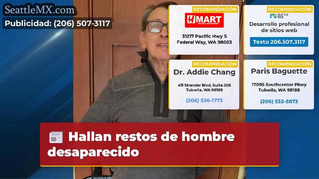 Hallan restos de hombre desaparecido