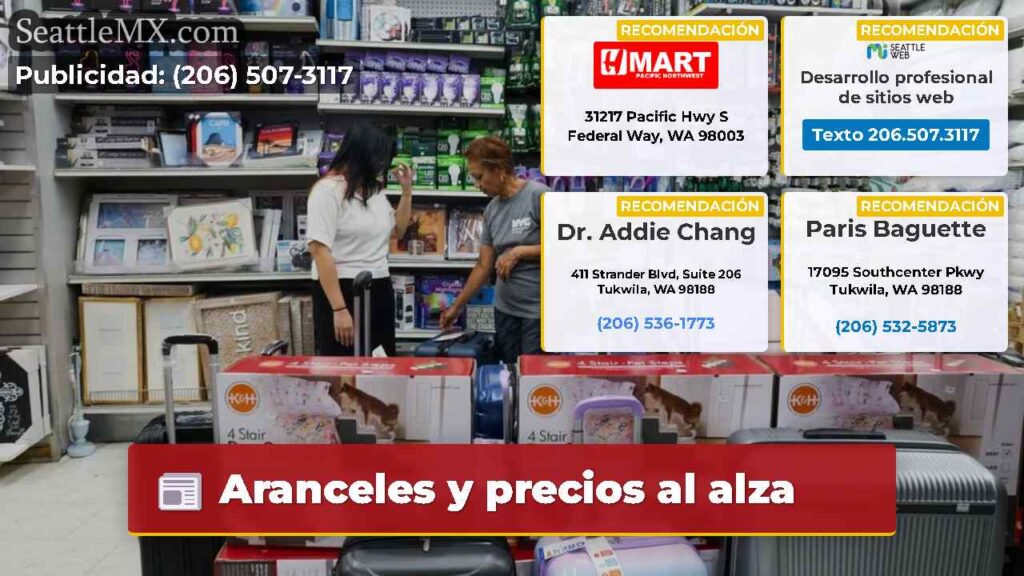 Aranceles y precios al alza