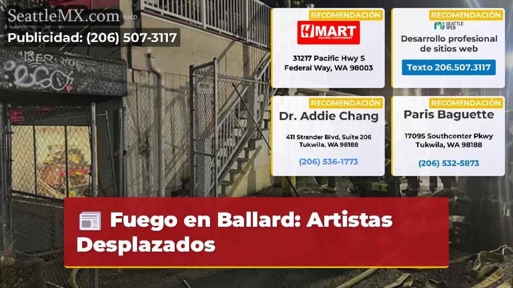 Fuego en Ballard: Artistas Desplazados