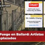 Fuego en Ballard Artistas Desplazados