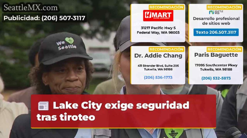 Lake City exige seguridad tras tiroteo